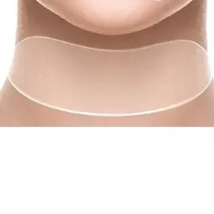 רפידת סיליקון רפואי לצוואר להפגת קמטים